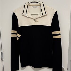 Callaway Cream and Black  Sweater